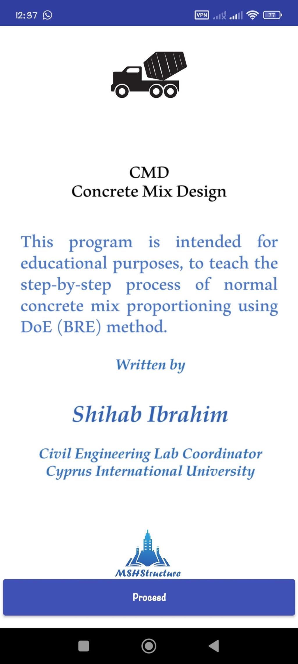 Concrete mix design 1