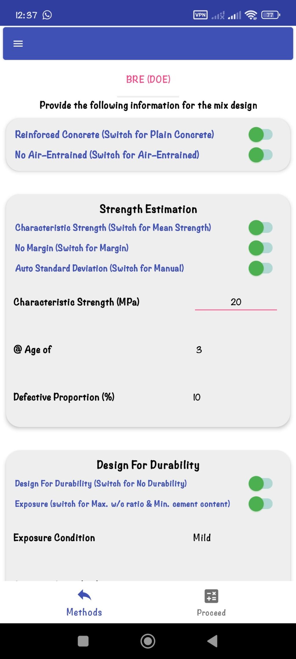 Concrete mix design 3
